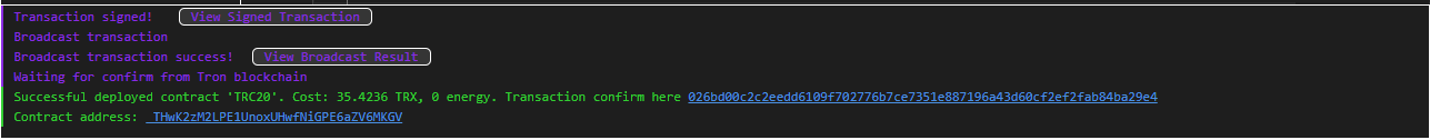 Deployment succeeded