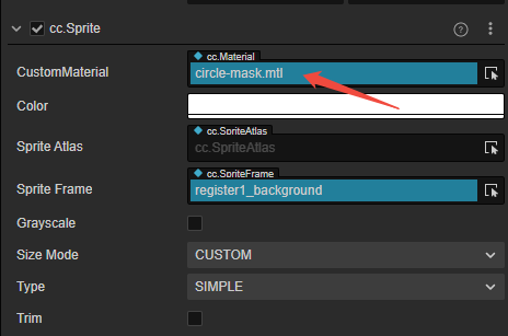 Cocos Creator Circular Mask Shader: Effect, Material and Fragment Clipping